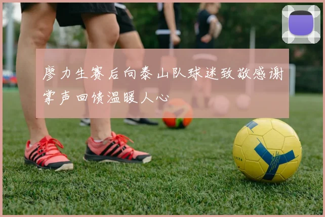 廖力生赛后向泰山队球迷致敬感谢掌声回馈温暖人心